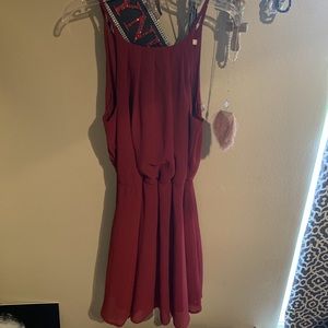 Crimson Dress